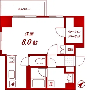 パークルームズ【6階】の間取り