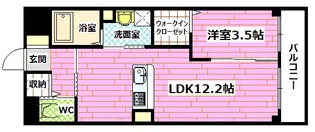 アクアマリーナ【2階】の間取り