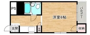 ランドレディII【1階】の間取り