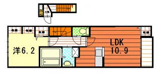 鹿児島県鹿児島市紫原3【アパート】の間取り