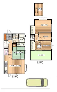 東京都国分寺市泉町1【一戸建】の間取り