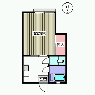 東京都練馬区羽沢1【マンション】の間取り
