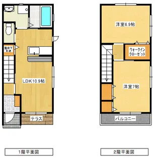 スエテAの間取り
