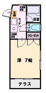 SST湘南台【2階】の間取り