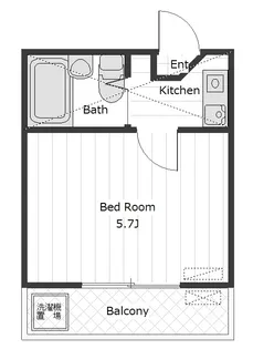 アートパレス新河岸No.6【2階】の間取り