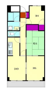 KRプラザ【2階】の間取り