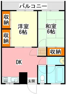 昭和コーポ【2階】の間取り