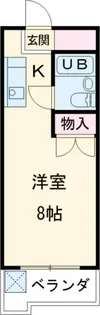 イヌカイビル【5階】の間取り
