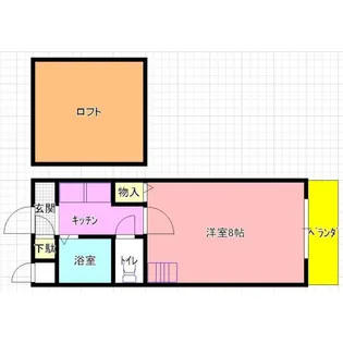 グリーンズマンション【3階】の間取り