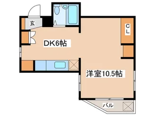 グリーンライフ登戸【2階】の間取り