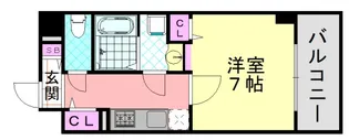 ヘスティア【5階】の間取り