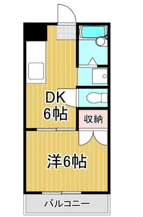 パークレーン東和【3階】の間取り