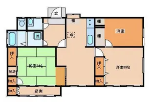 エスペランサみたけ【1階】の間取り