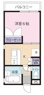 フリーダム高尾【1階】の間取り