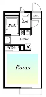 レオパレスコーポテラダ【3階】の間取り