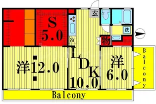 KORUTESHIYA【2階】の間取り