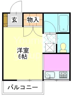 TKハイム【2階】の間取り