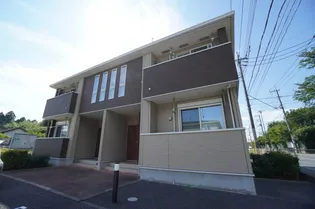 クレセントムーンA【1階】の外観