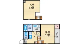 Ellery Moriyama【1階】の間取り