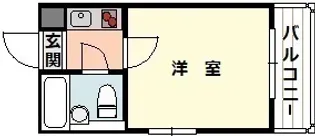 アメニティ川越新宿【3階】の間取り
