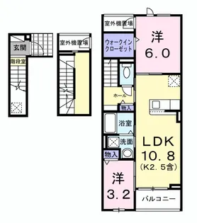 ブリアンテ【3階】の間取り