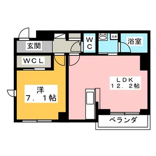 レフィアント鎌倉【2階】の間取り