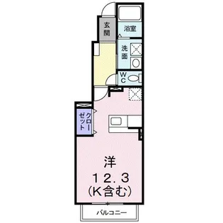 パインヒルズ【1階】の間取り