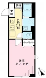 キッテハイム【1階】の間取り