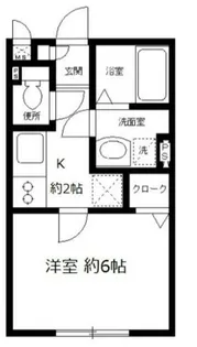 フルール・ド・リス【1階】の間取り