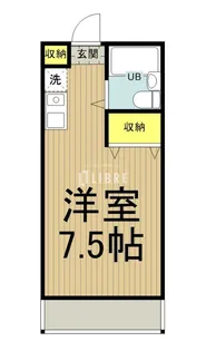 東京都武蔵村山市残堀2【アパート】の間取り