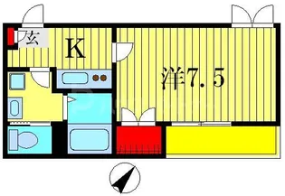 マールソレイユ【1階】の間取り