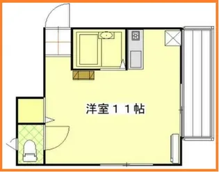 R・プレイス(アール・プレイス)【2階】の間取り