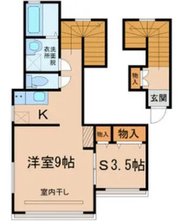 メゾン東光 A【2階】の間取り