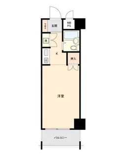 キャッスルマンション熊谷【4階】の間取り