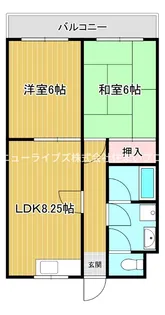 オスカー藤田【3階】の間取り
