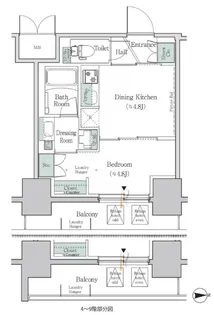 東京都板橋区大山東町【マンション】の間取り