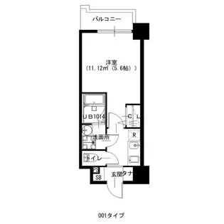 SOLASIA residence 千里丘【2階】の間取り