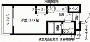 プラシオ七隈【1階】の間取り
