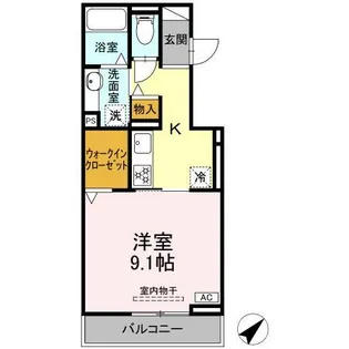 ノブレス【3階】の間取り