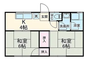 むら山荘【2階】の間取り