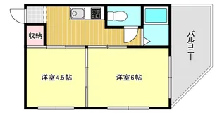 エビスビル【4階】の間取り