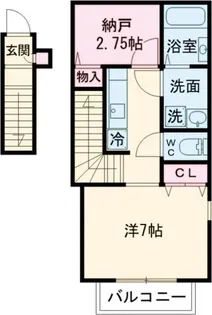 アーバンスクエア東大泉【2階】の間取り