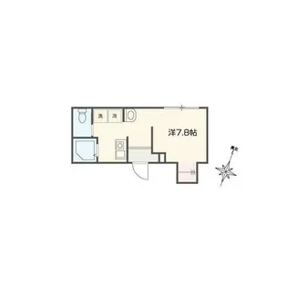 MELDIA祐天寺【3階】の間取り