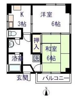 ラ・ストラーダ目白【3階】の間取り