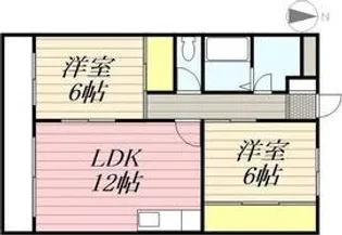 グランドール華【3階】の間取り