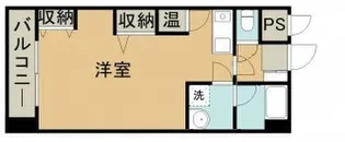 ヴァルール慶徳【3階】の間取り