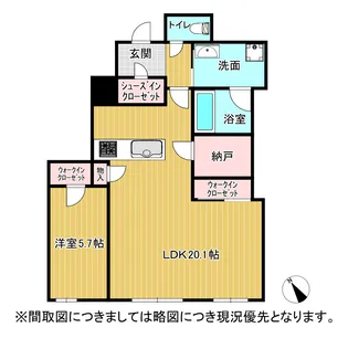 MJR熊本ザ・タワー【21階】の間取り