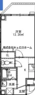 大阪府大阪市阿倍野区天王寺町北2【マンション】の間取り