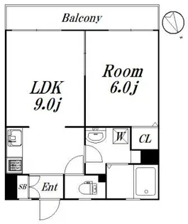 第1野村ビル【3階】の間取り