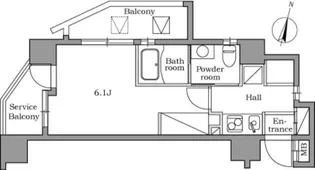 東京都練馬区中村3【マンション】の間取り